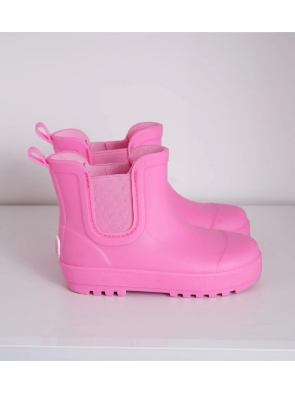 Bearpaw Chelsea Toddler Girl’s Rain Boots Pink Size 6 Mint